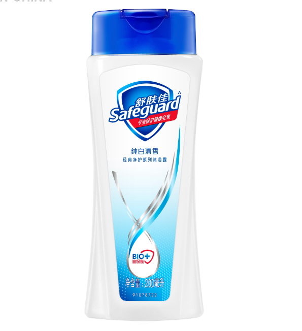 舒肤佳健康纯白清香型沐浴露200ml