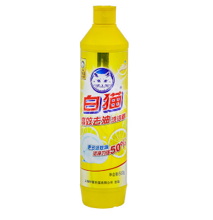 白猫高效去油洗洁精500g