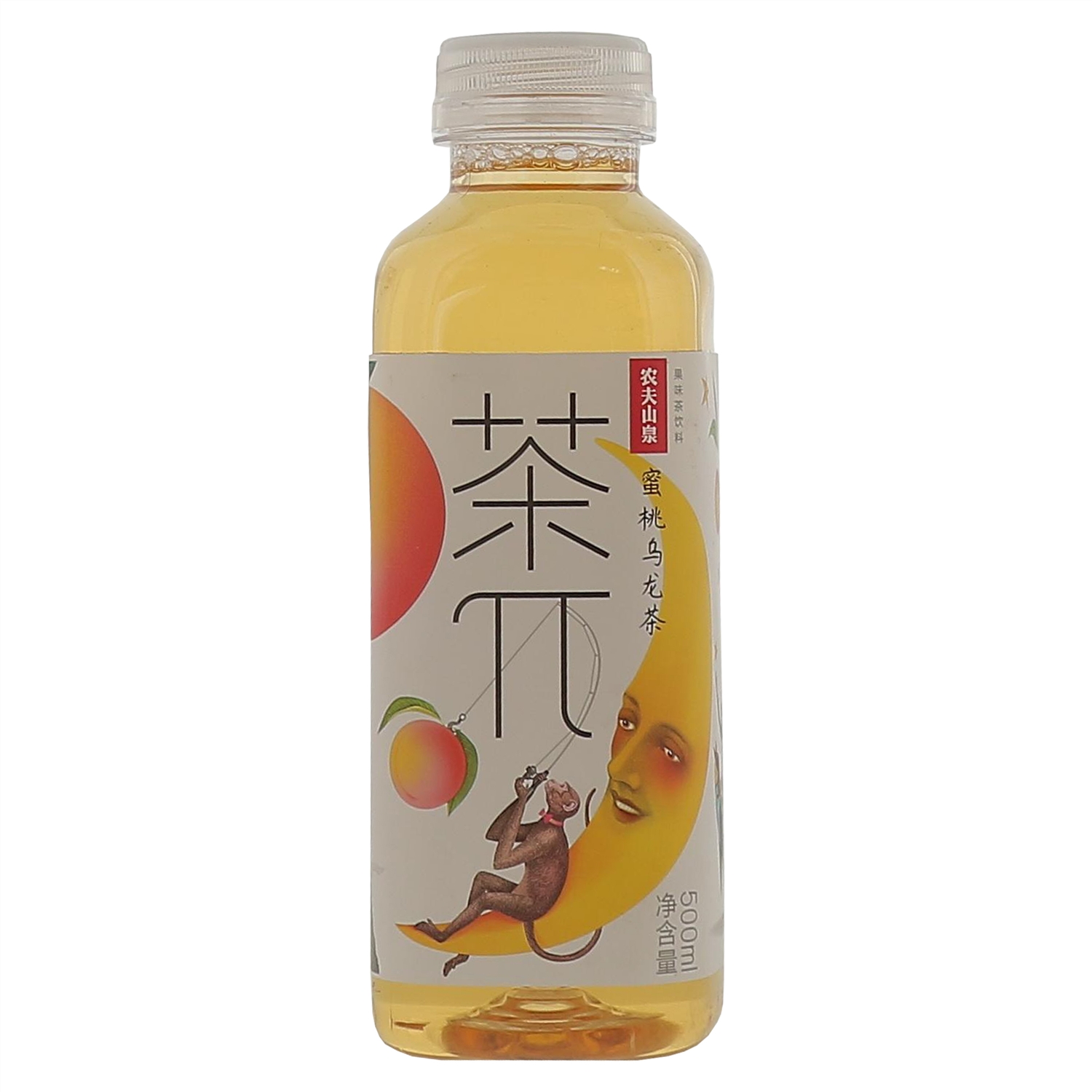 农夫山泉蜜桃乌龙茶500ml（茶π）