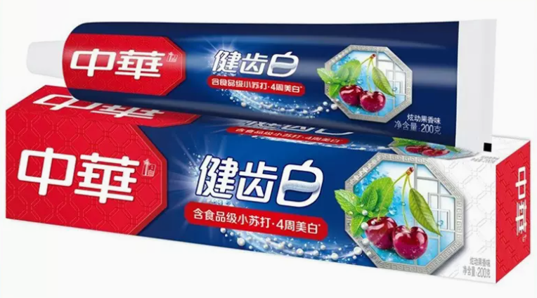 中华健齿白炫动果香味200g