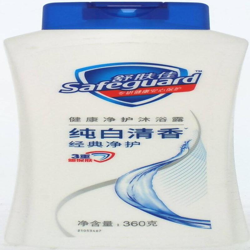 舒肤佳纯白清香健康沐浴露400ml