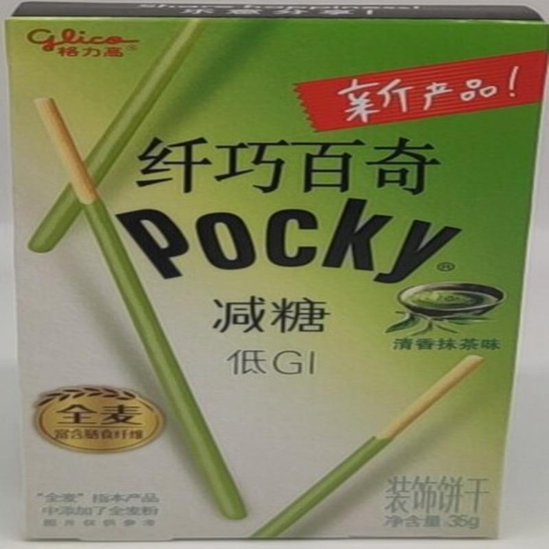 格力高纤巧百奇清香抹茶味