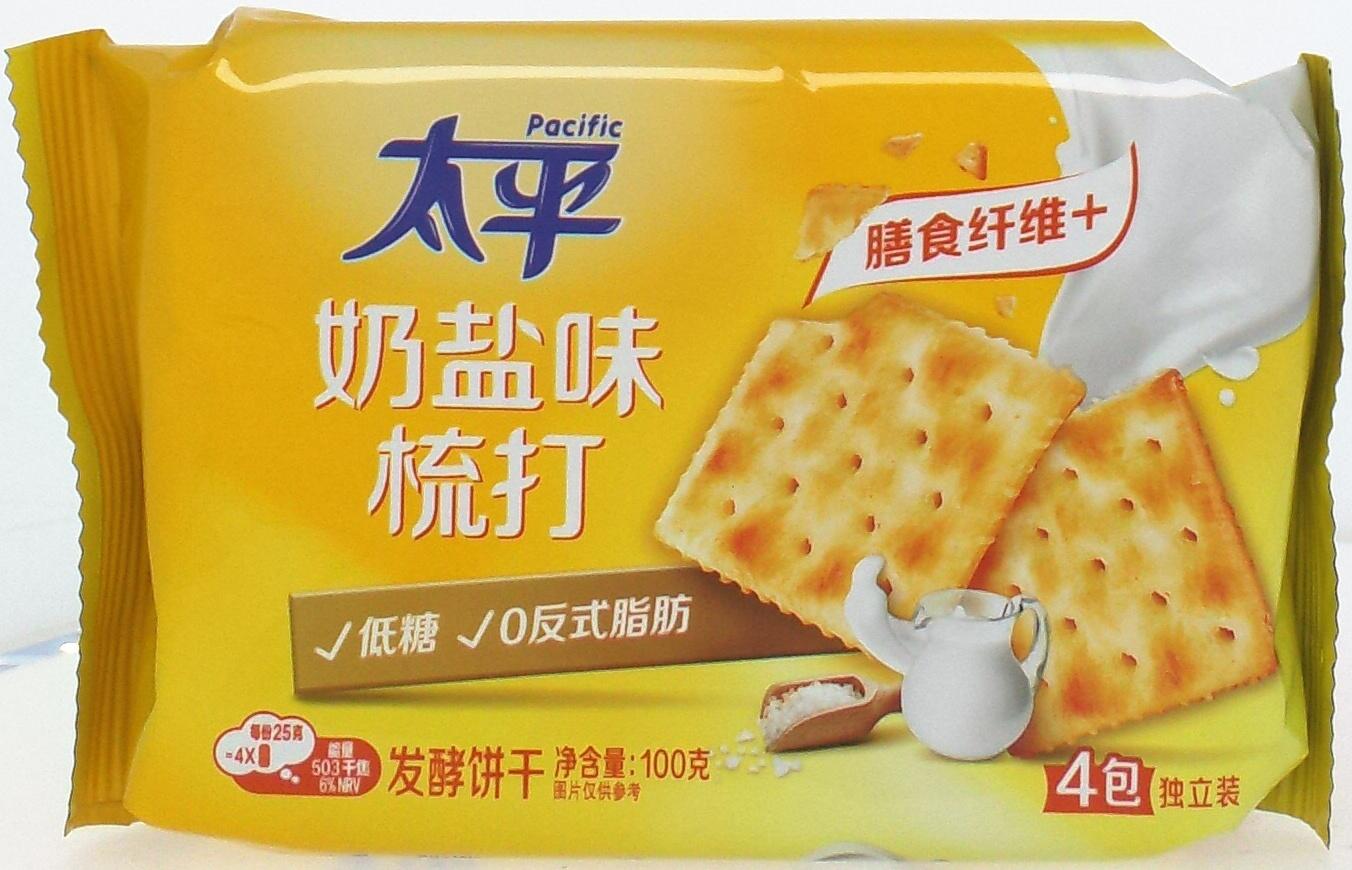 太平奶盐苏打饼干100g