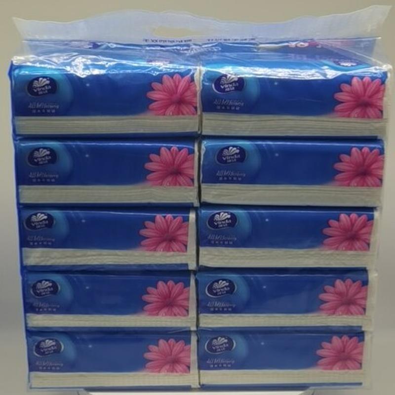 维达抽取式纸面巾120抽*10包