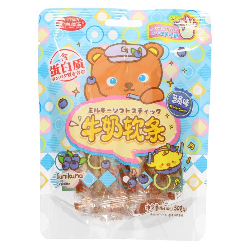 迪士尼牛奶软条（蓝莓味）