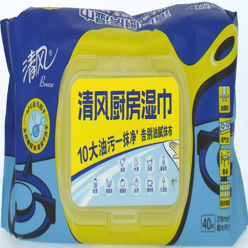 清风厨房湿巾