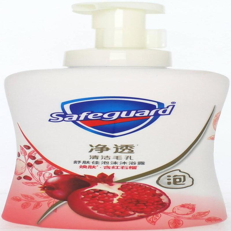 舒肤佳焕肤红石榴泡沫沐浴露500ml
