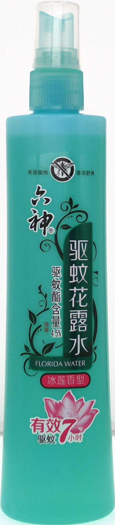 六神喷雾驱蚊花露水(冰莲香型)180ml
