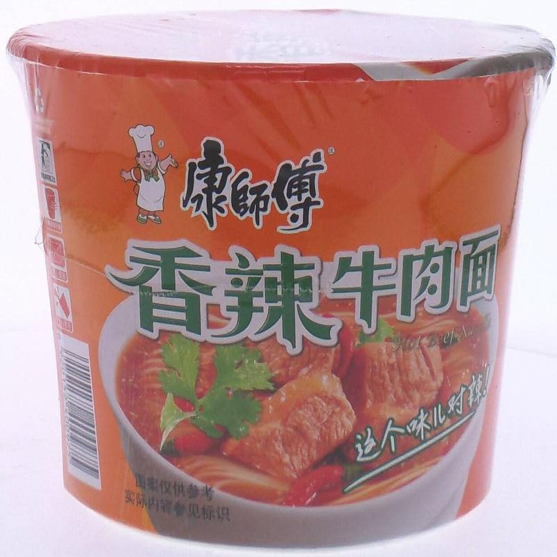 康师傅香辣牛肉面105g