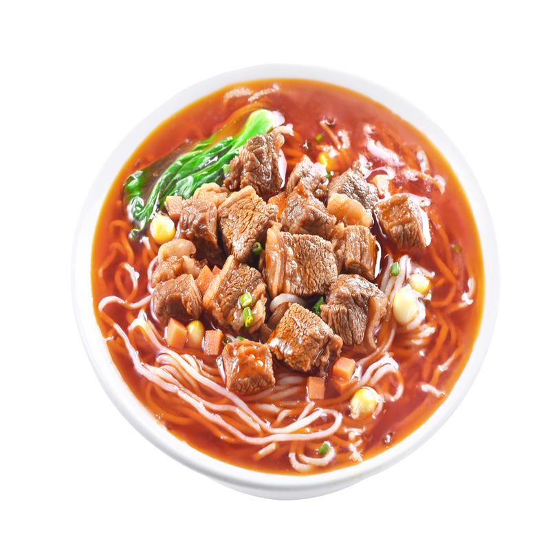 诚卡魔芋面酸菜牛肉袋装306g