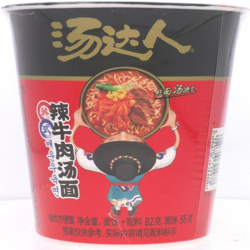统一汤达人韩式辣牛肉汤面82g