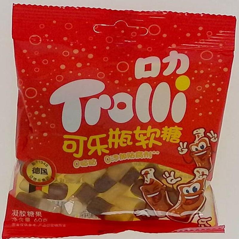 口力可乐瓶像皮糖