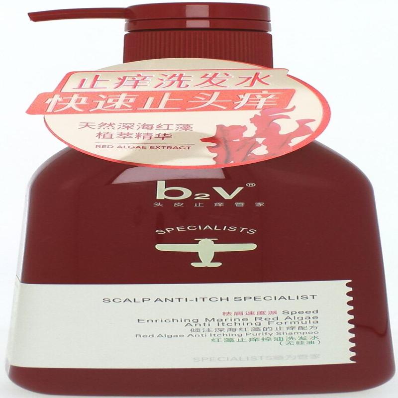b2v红藻止痒控油洗发水无硅油