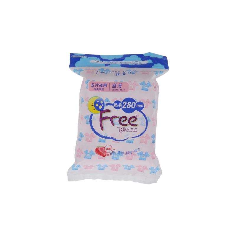 飞丝薄棉柔夜用卫生巾