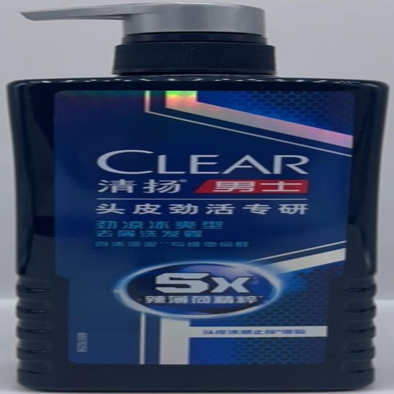 清扬男士去屑洗发露劲凉冰爽型