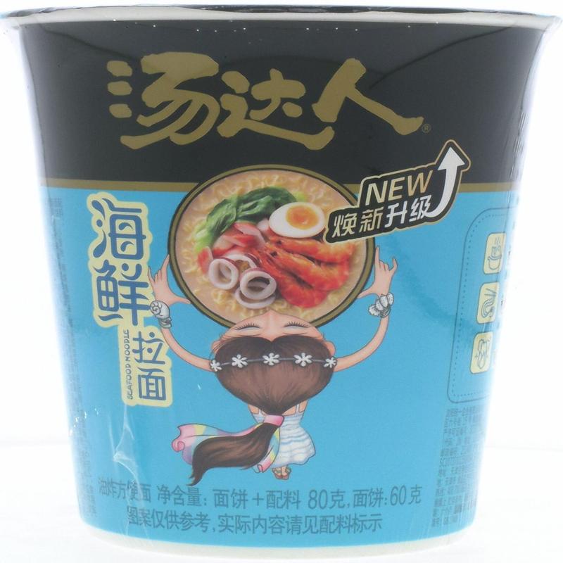统一汤达人海鲜拉面72g