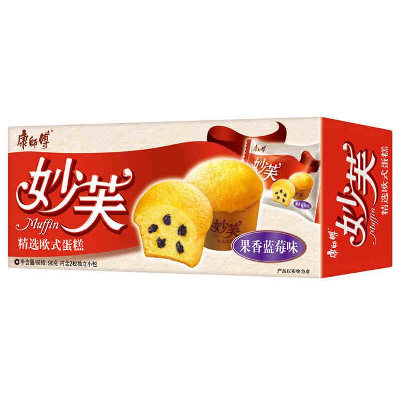 康师傅妙芙精选蓝莓果粒90g