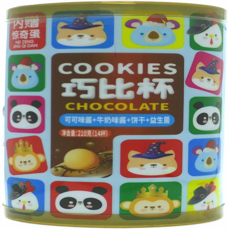 巧比杯（可可味+牛奶味）210g