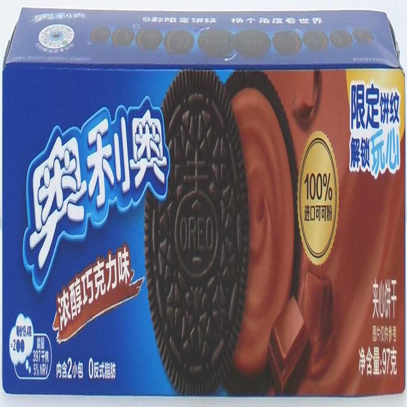 奥利奥夹心饼干浓醇巧克力味