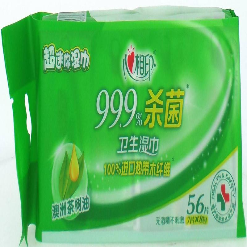 心相印卫生湿巾8包*7片