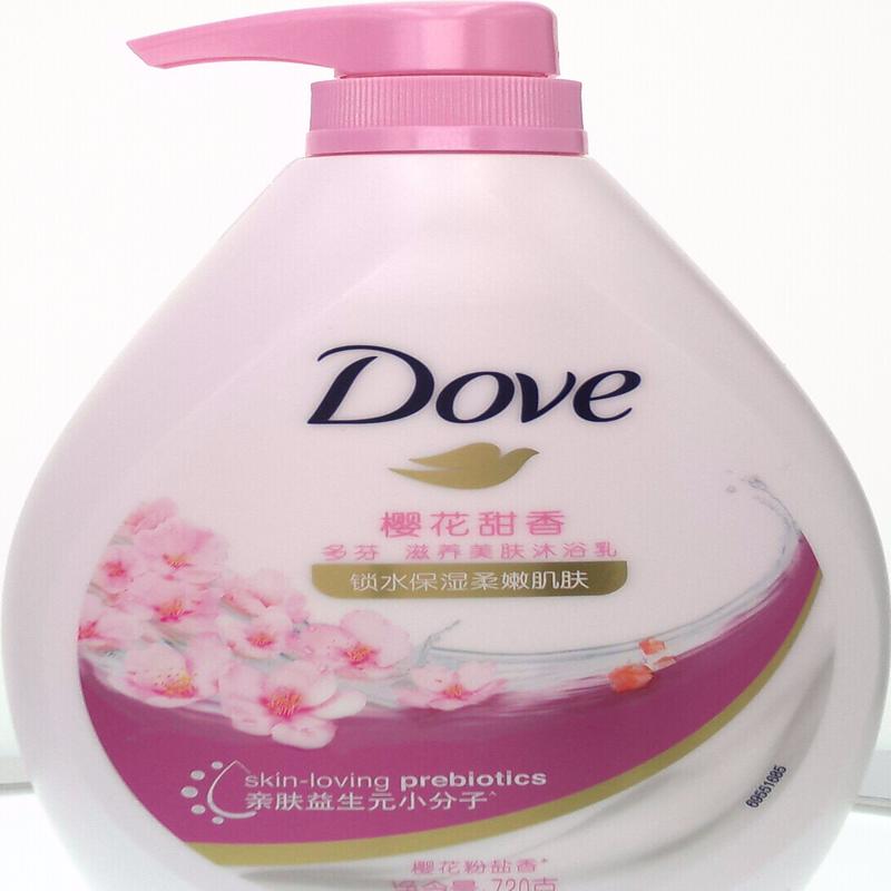 多芬樱花甜香滋养美肤沐浴乳