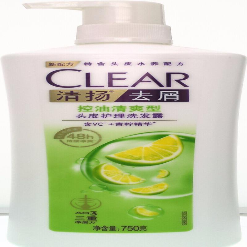 清扬洗发露控油平衡型750ml