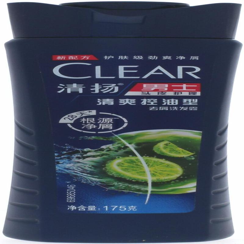 清扬男士清爽控油型去屑洗发露