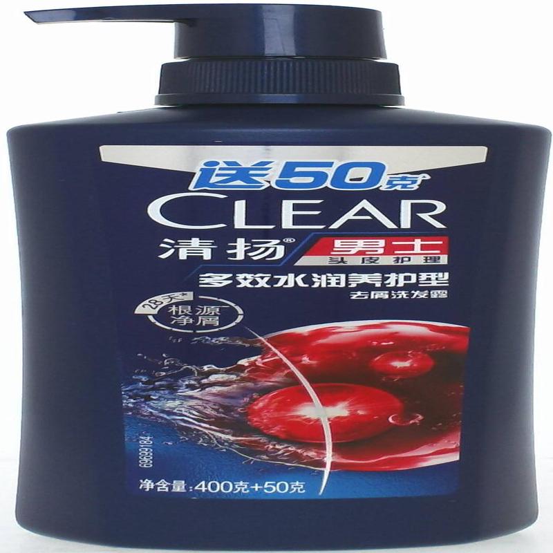 清扬男士洗发露多效水润护养型