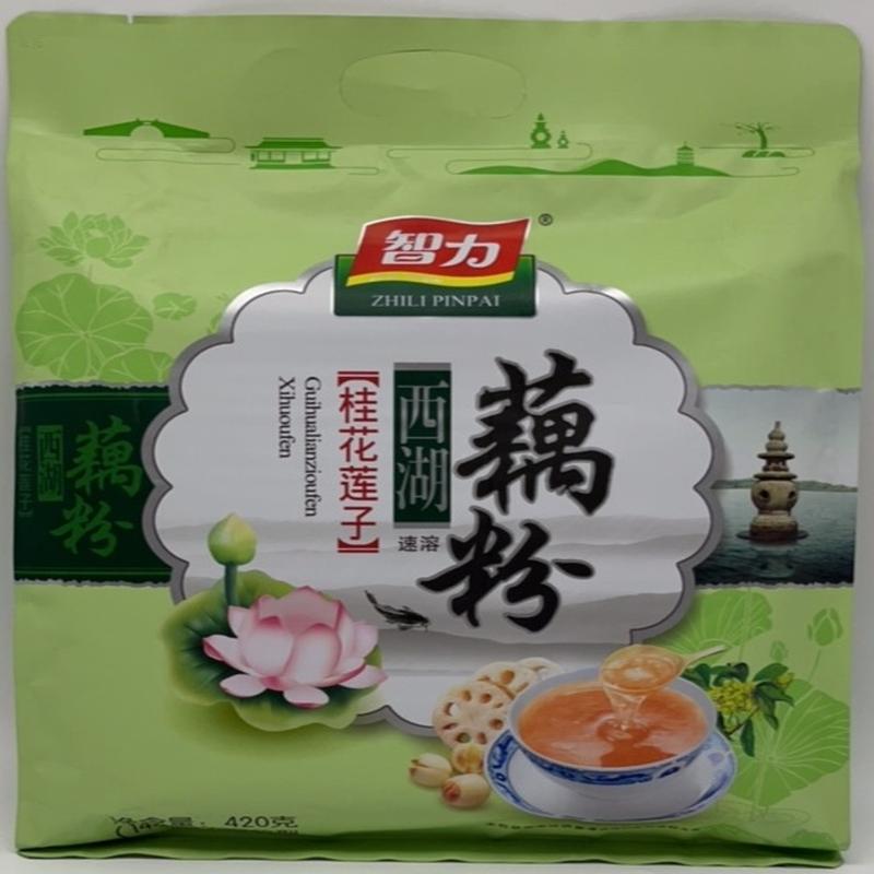 智力桂花莲子藕粉420g