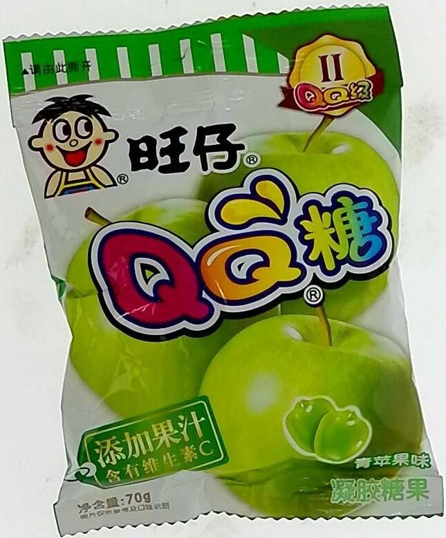 旺仔QQ糖青苹果味70g
