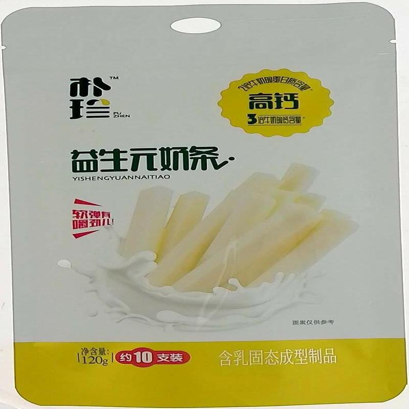朴珍益生元牛奶条120g