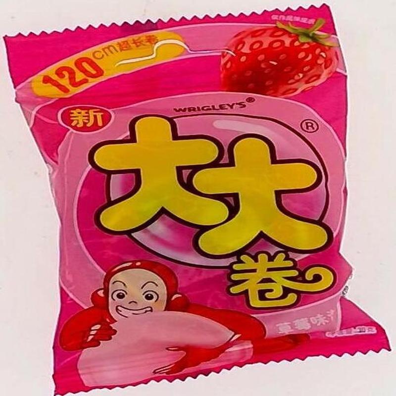 切切乐大大卷泡泡糖草莓味