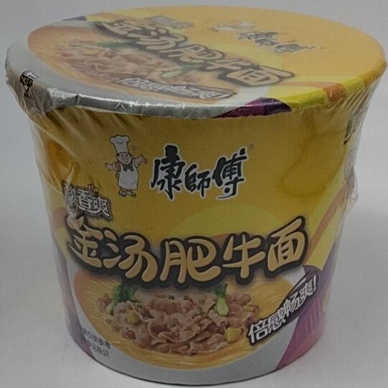 康师傅金汤肥牛面