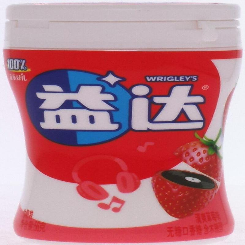 益达木糖醇清爽草莓56g