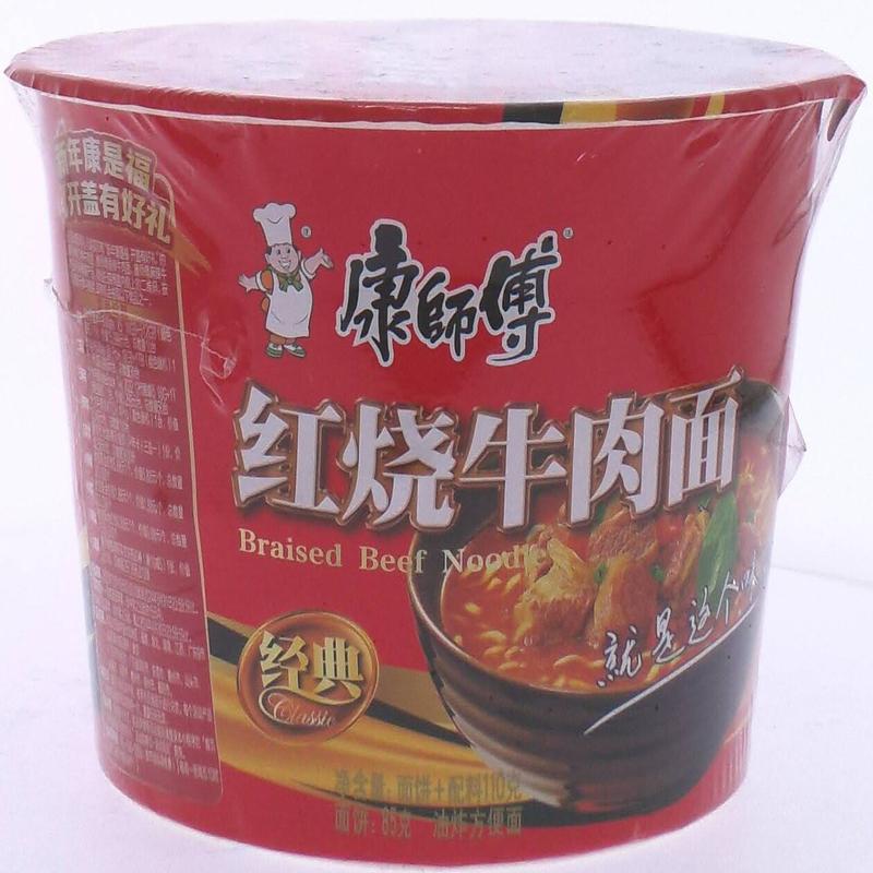 康师傅经典红烧牛肉面106g