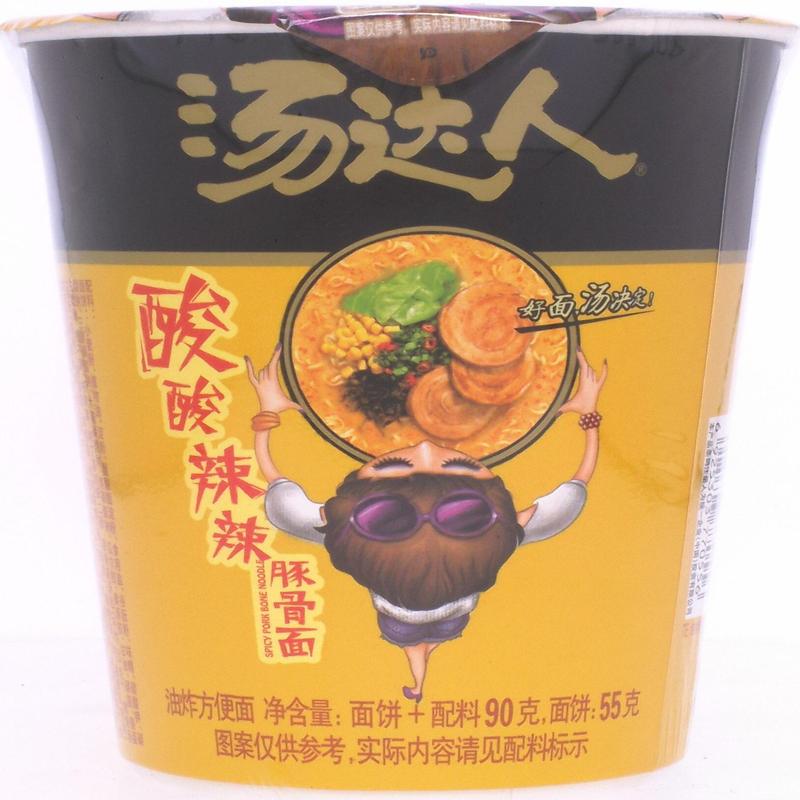 统一汤达人酸酸辣辣豚骨面