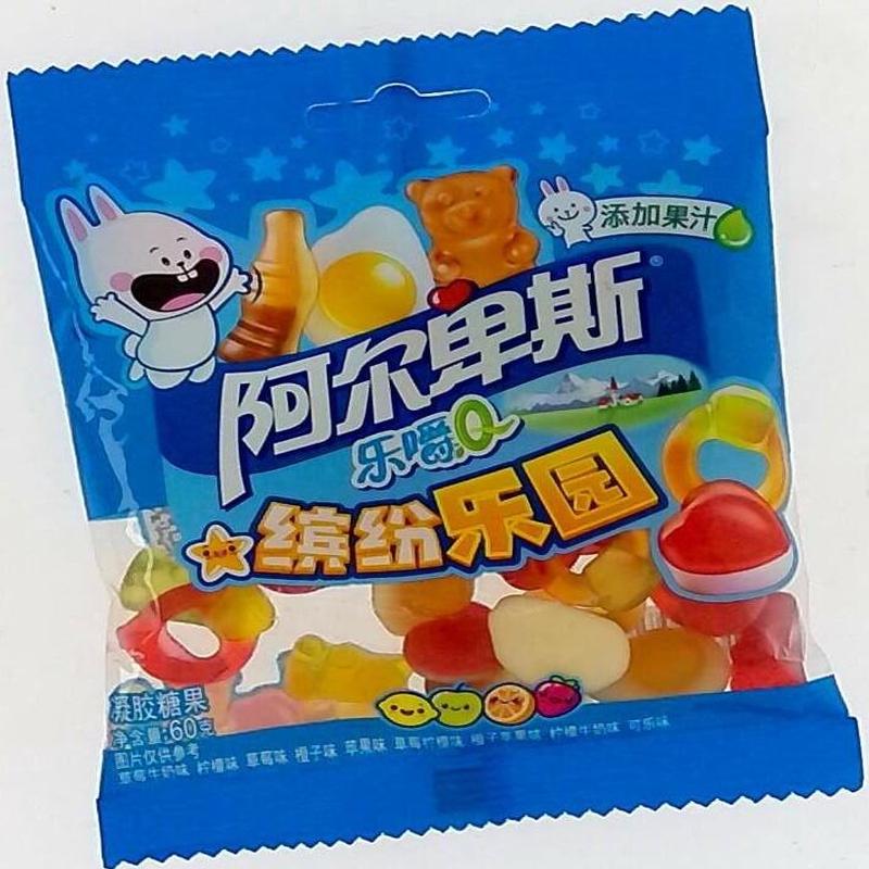 阿尔卑斯乐嚼Q缤纷乐园凝胶糖果
