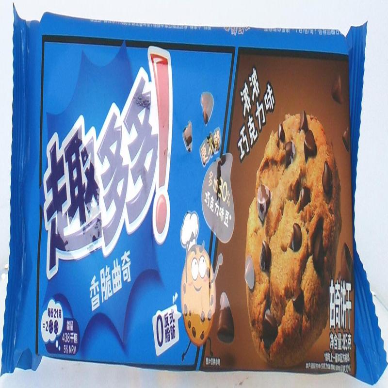 趣多多香脆曲奇浓浓巧克力饼干85g