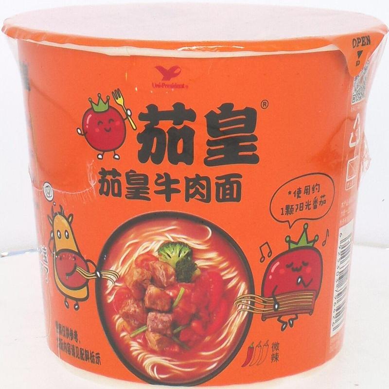 统一茄皇番茄牛肉面128g