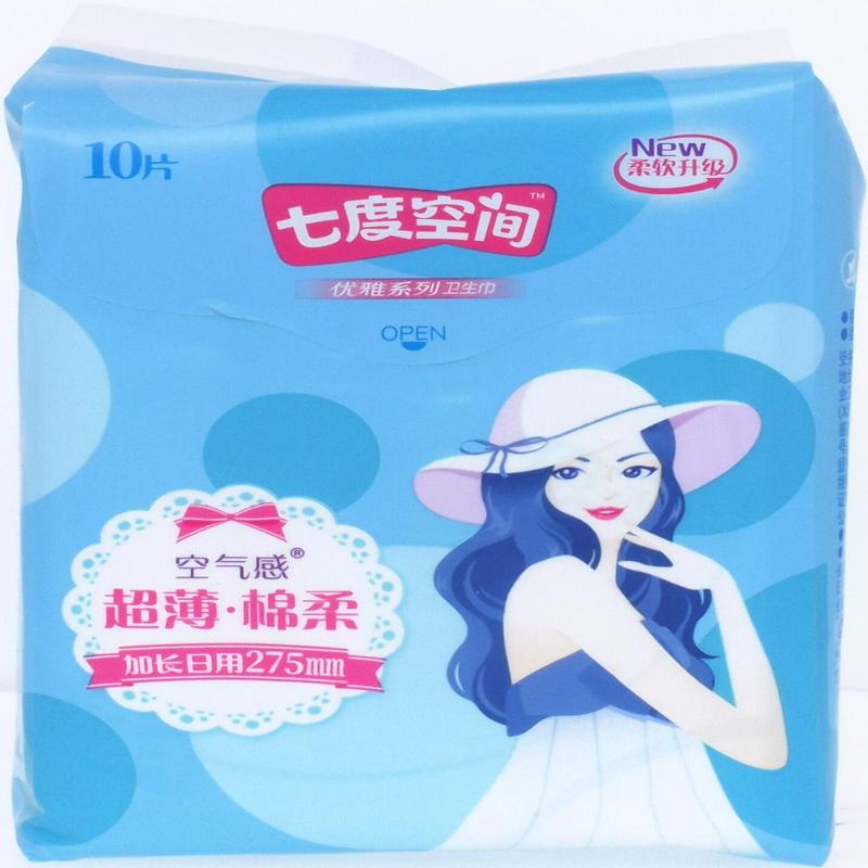 七度空间优雅薄型丝柔夜用装