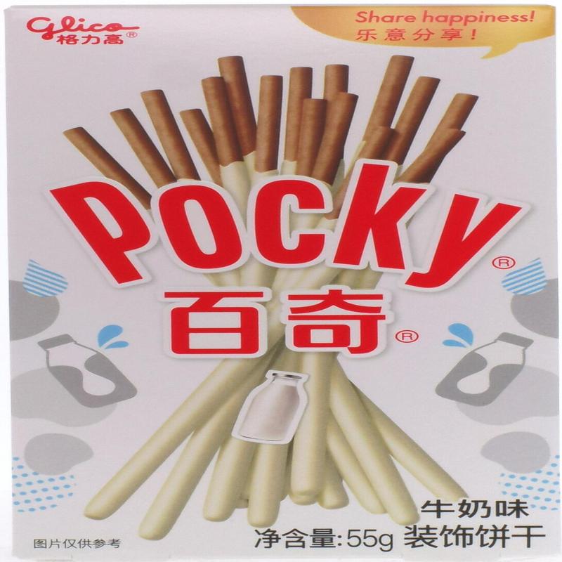 格力高百奇牛奶味