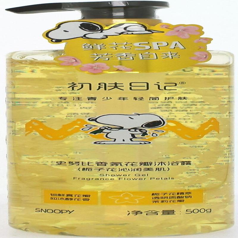 SNOOPY香氛花瓣沐浴露