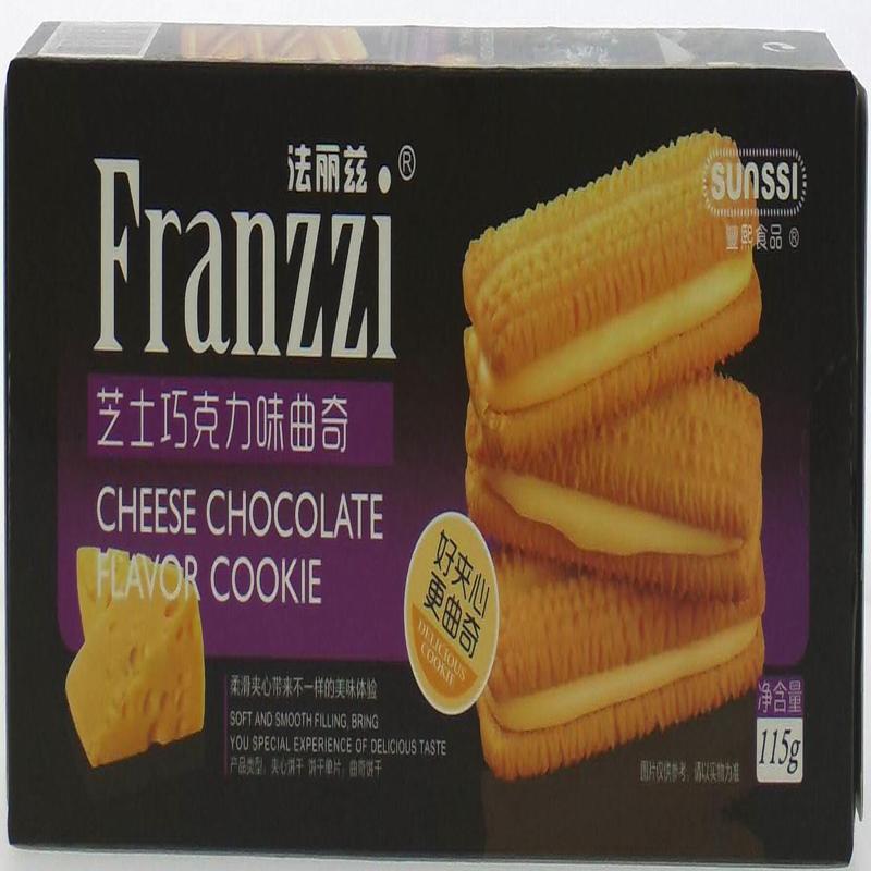 法丽滋曲奇慕斯巧克力味盒115g