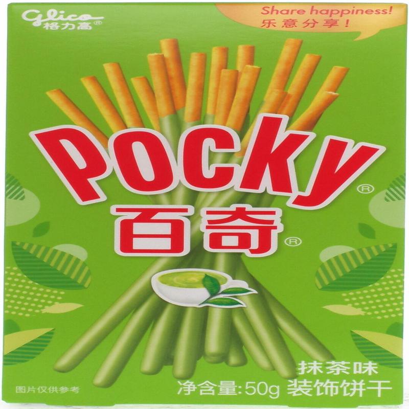 格力高百奇抹茶味饼干