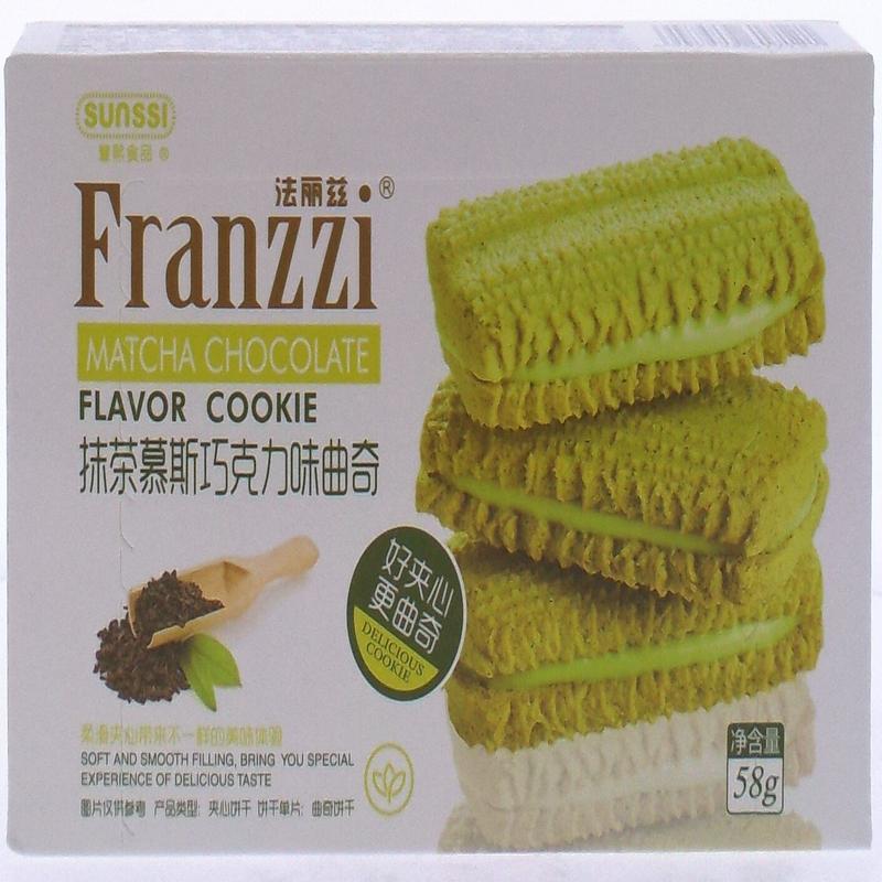 豐熙食品抹茶慕斯巧克力味曲奇