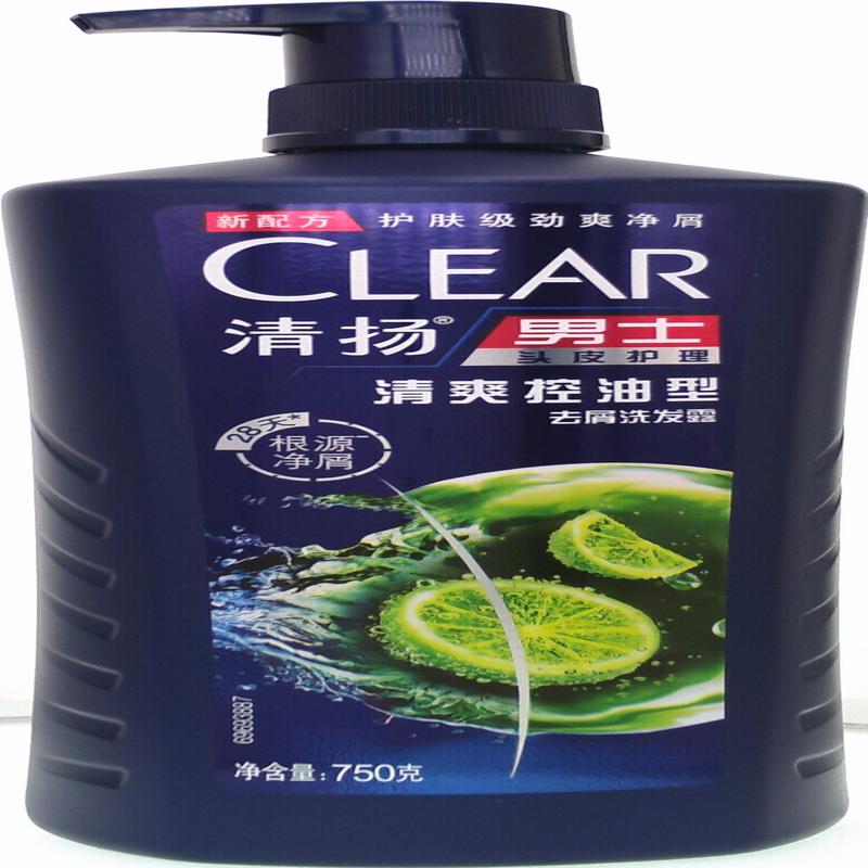 清扬男士洗发露清爽控油型