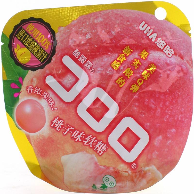 悠哈-酷露露白桃味果汁软糖52g