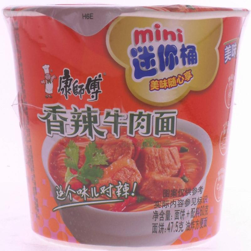 康师傅香辣牛肉杯面