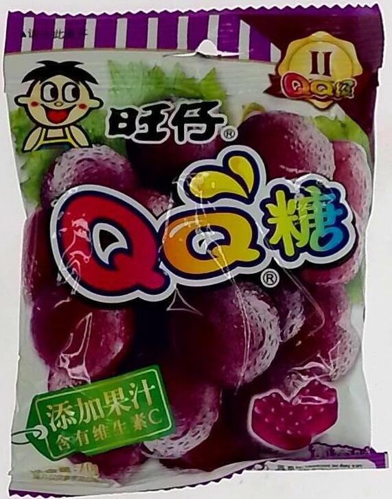 旺仔QQ糖葡萄味70g