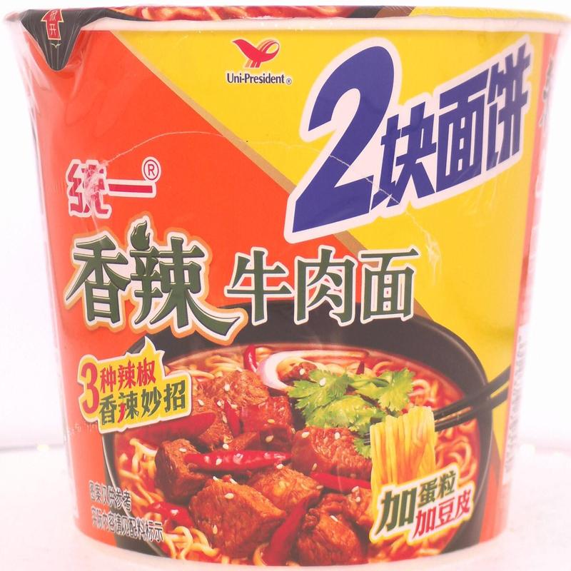 统一香辣牛肉面140g